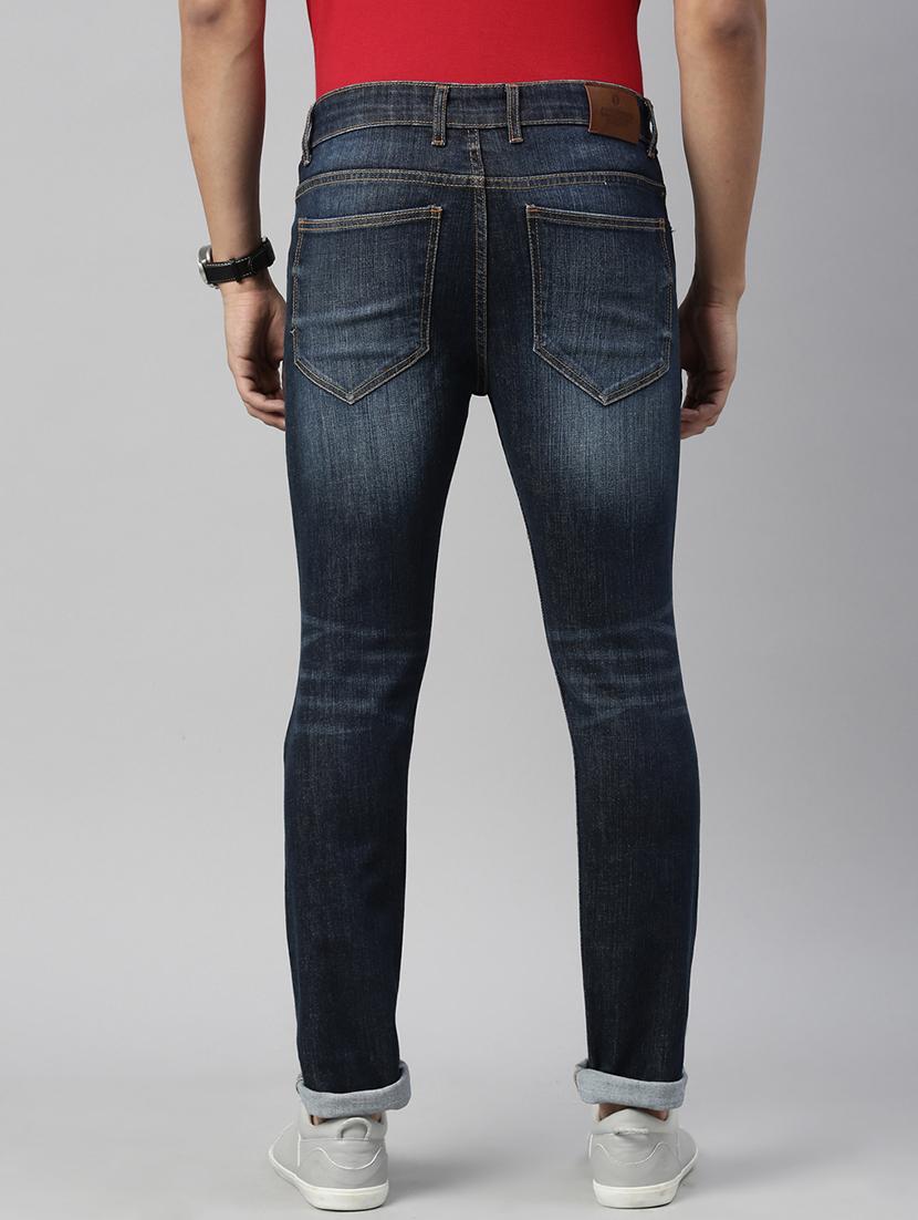 mens slim fit plain jeans - 20060299 - Standard Image - 3