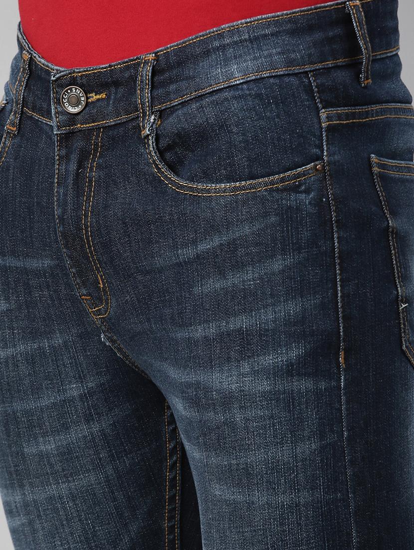 mens slim fit plain jeans - 20060299 - Standard Image - 5