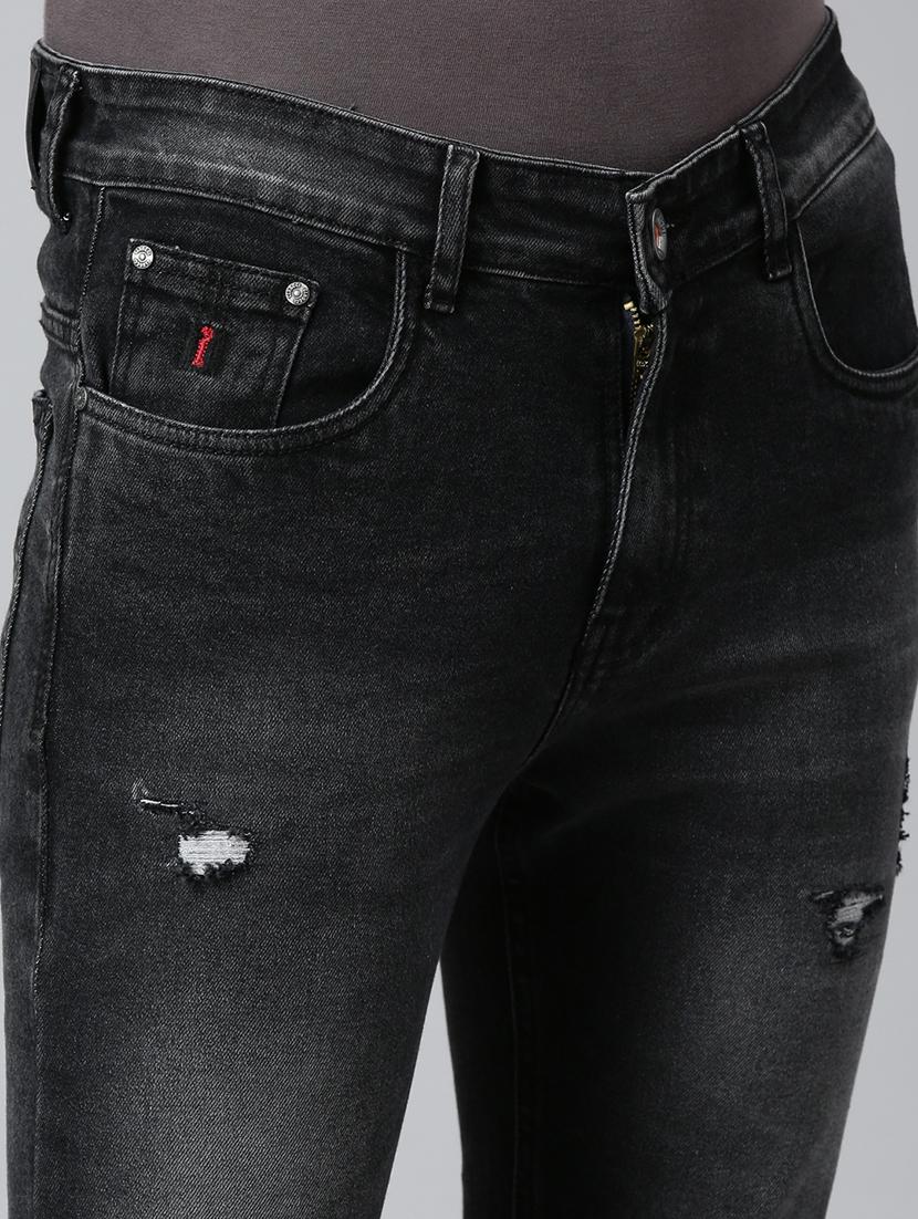 mens slim fit distressed jeans - 20060366 - Standard Image - 5
