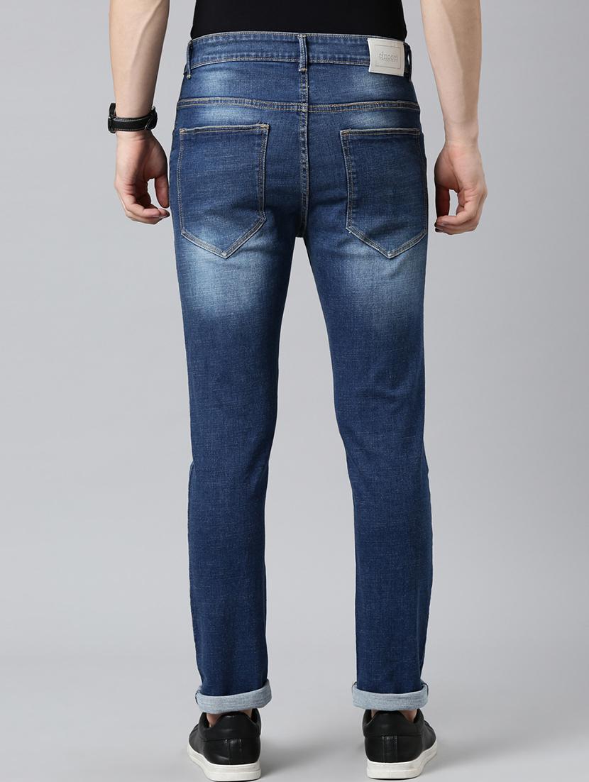 mens slim fit plain jeans - 20060368 - Standard Image - 3