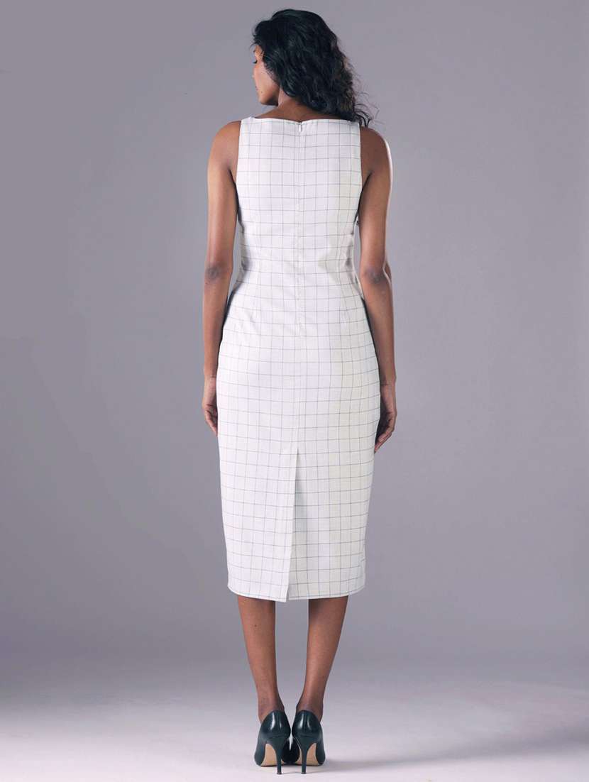 women's sheath abstract dress - 20061646 -  Standard Image - 3