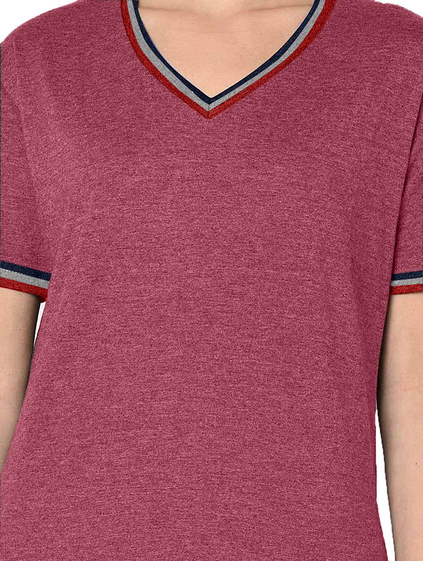 solid cotton blend regular t-shirt - 20067557 - Standard Image - 3