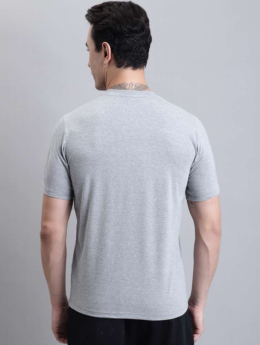 round neck solids t-shirt - 20068376 -  Standard Image - 3