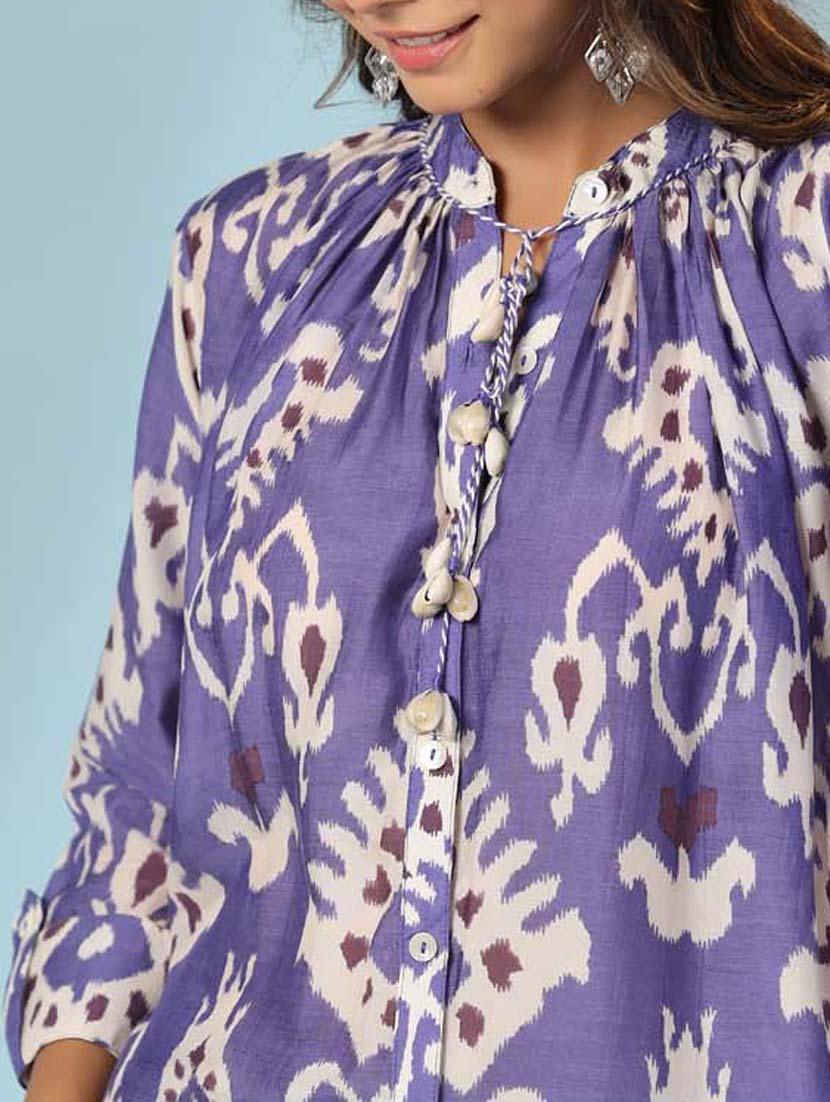 printed kurta pant set - 20068453 - Standard Image - 5