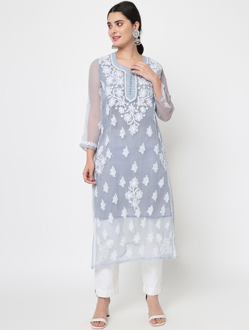 women's straight kurta - 20070401 - Zoom Image - 0