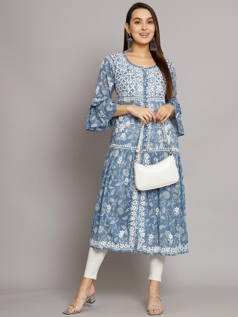 women's front slit kurta - 20070439 - Zoom Image - 0