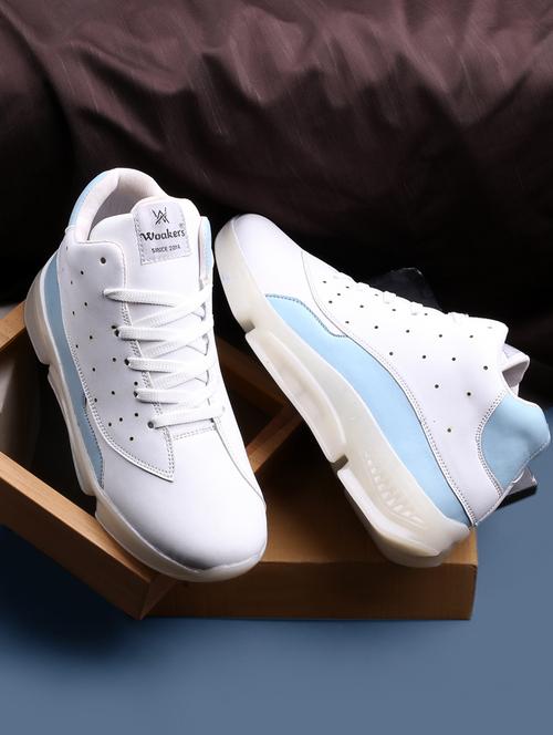 color blocked lace-up sneakers - 20070550 -  Standard Image - 0