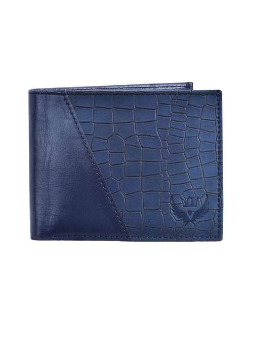 blue leatherette wallet - 20072462 -  Standard Image - 0