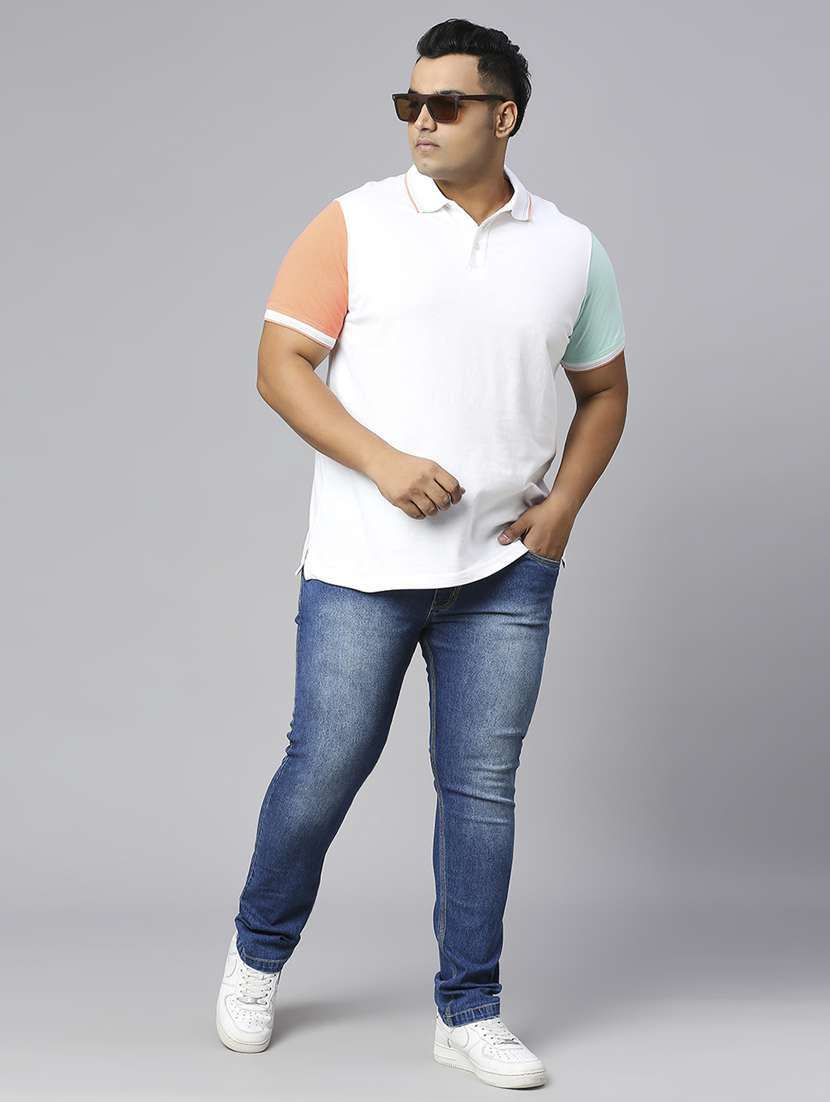 mens slim fit plain jeans - 20076327 -  Standard Image - 5