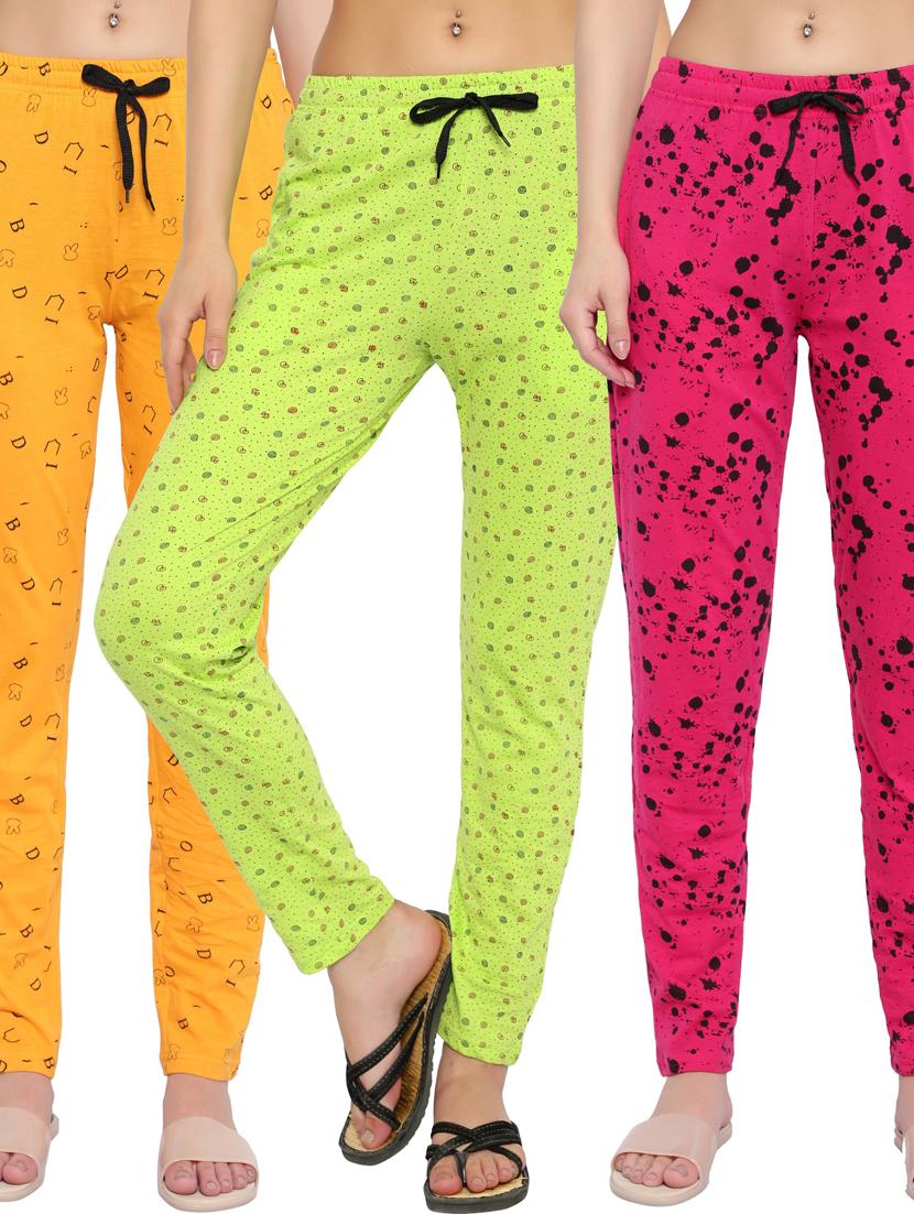 pack of 3 printed cotton pajama - 20080878 -  Zoom Image - 0
