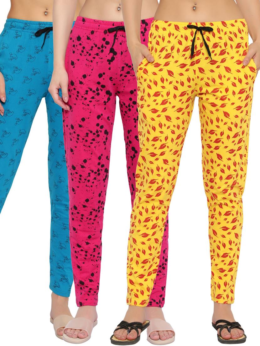 pack of 3 printed cotton pajama - 20080881 - Zoom Image - 0