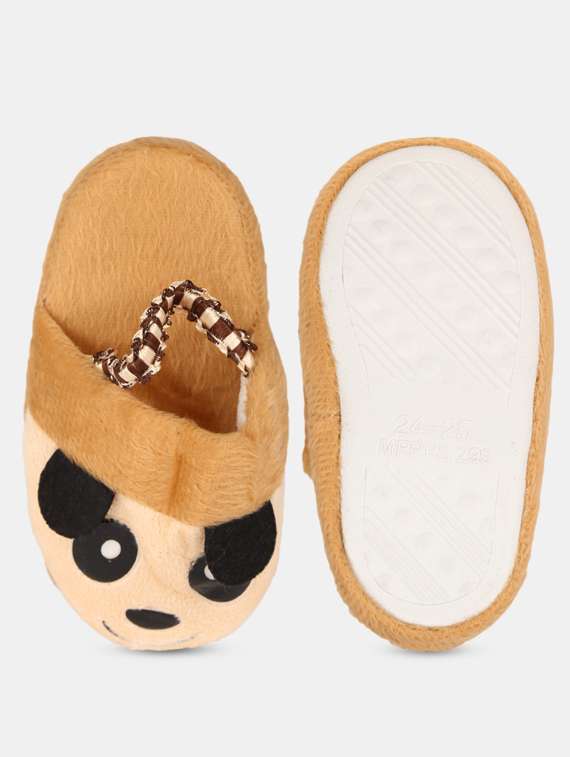 Brown Fabric Flip Flop - 20082881 -  Standard Image - 3