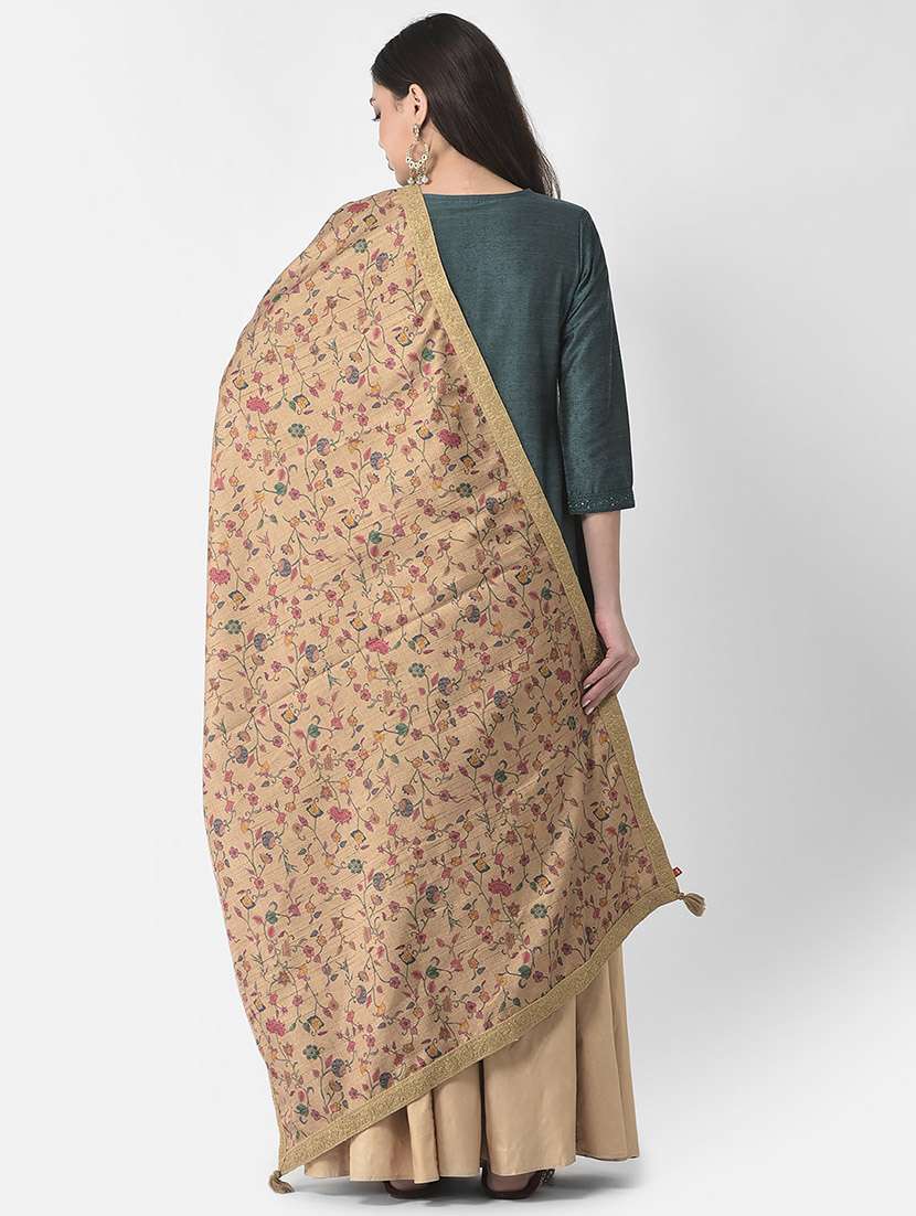 round neck printed straight kurta - 20083187 - Standard Image - 3