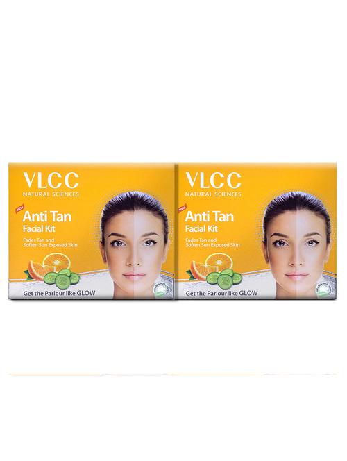 vlcc anti tan single facial kit - 60 g ( pack of 2 ) - 20085537 - Standard Image - 0