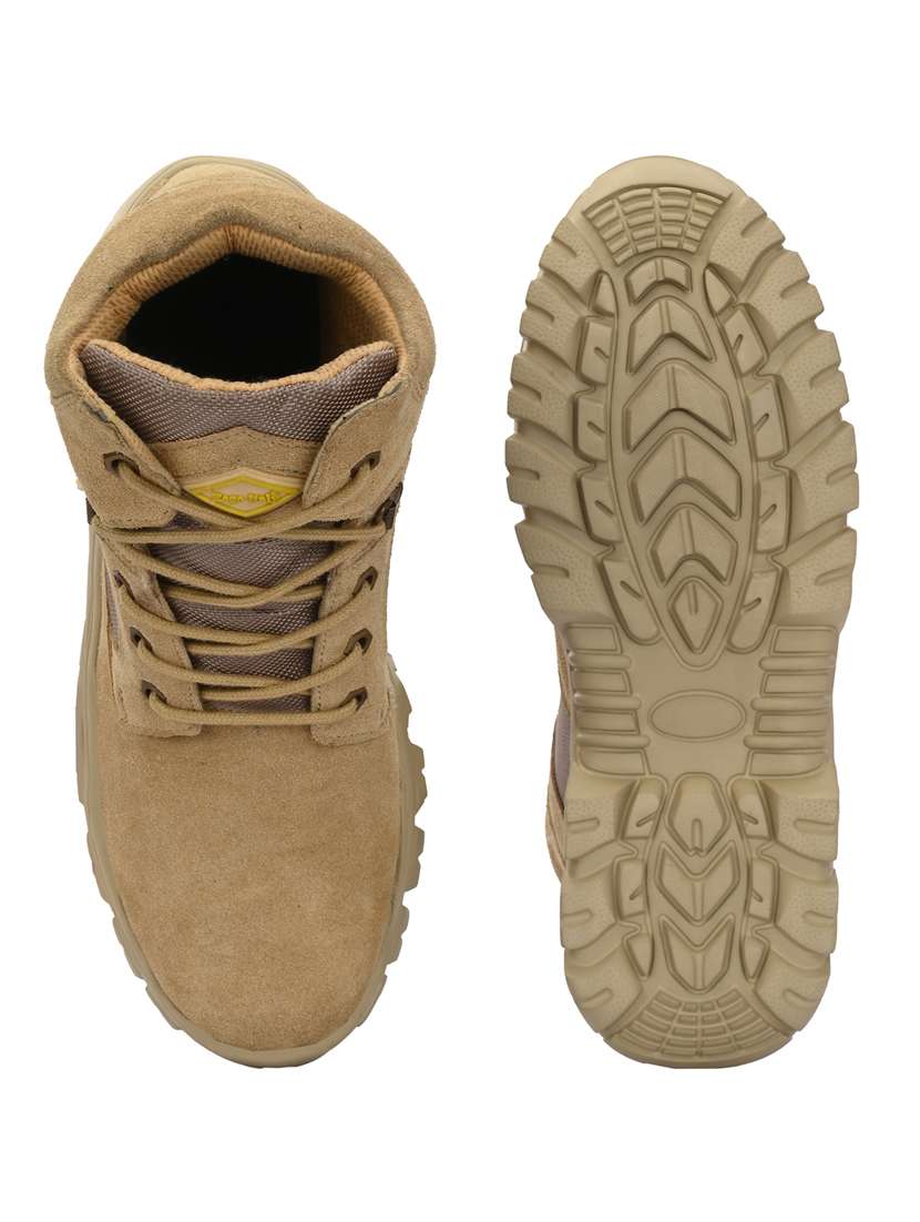 beige leather hiking  boots - 20097826 -  Standard Image - 5