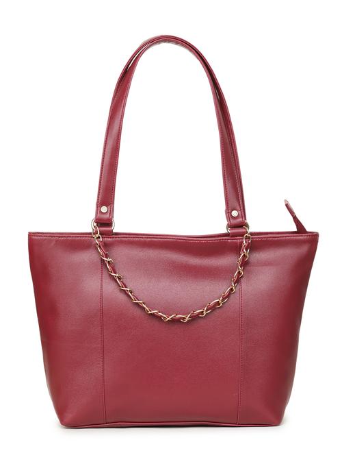 maroon polyester handbag - 20098128 -  Standard Image - 0