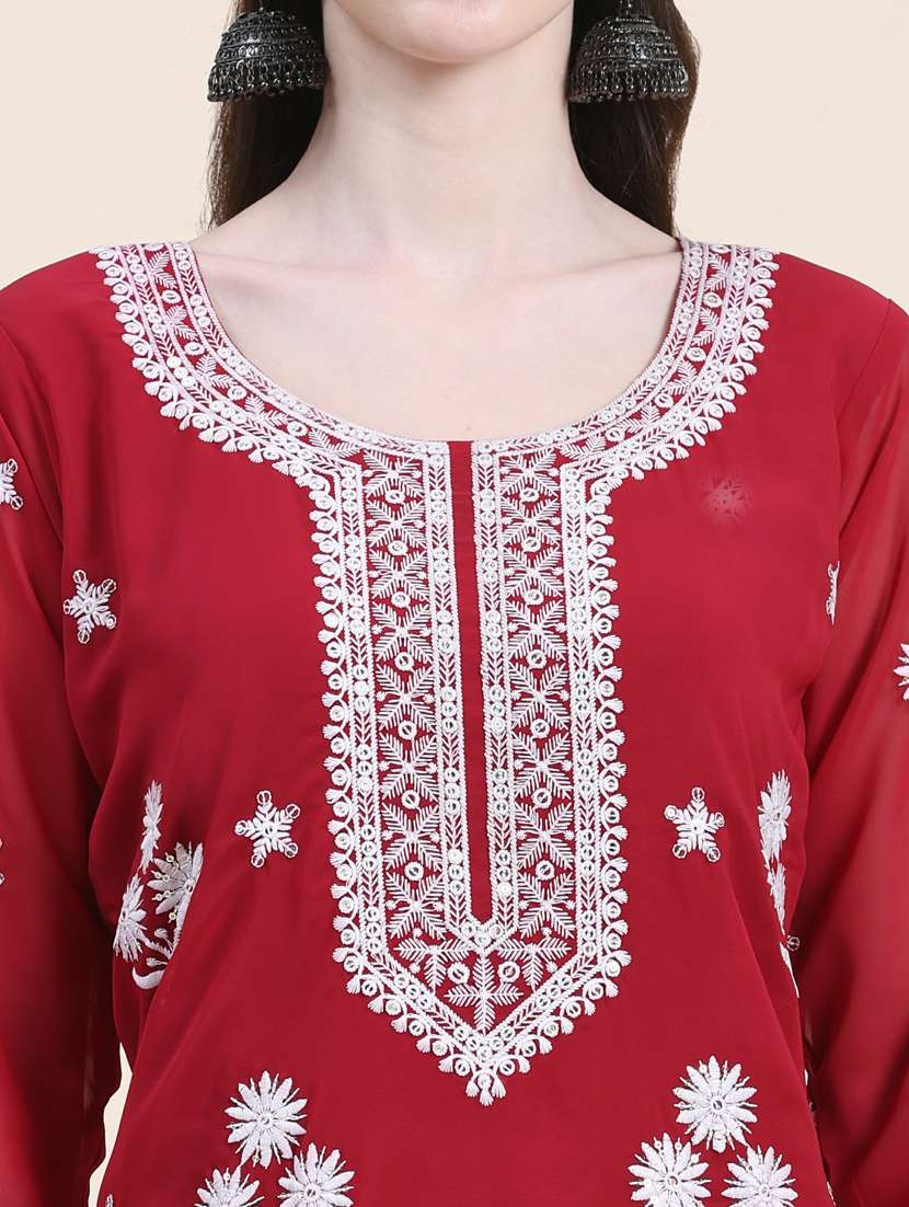 women's straight kurta - 20098374 -  Standard Image - 5
