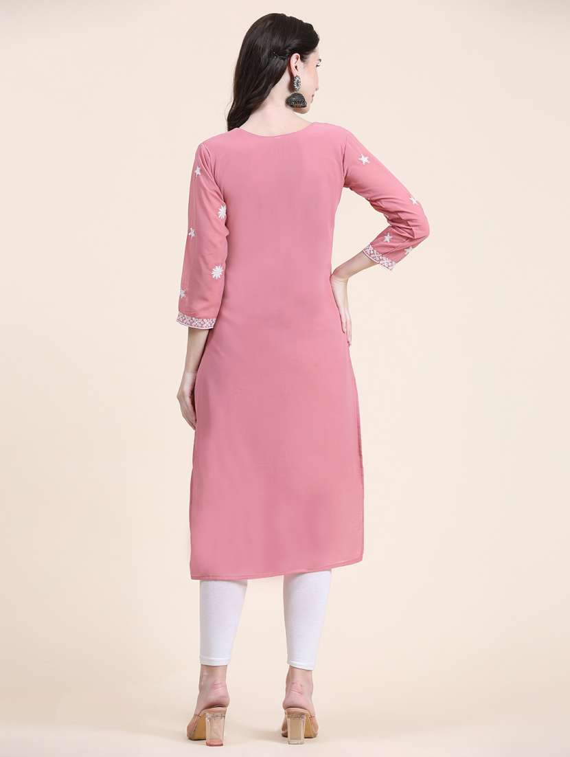 women's straight kurta - 20098378 -  Standard Image - 3