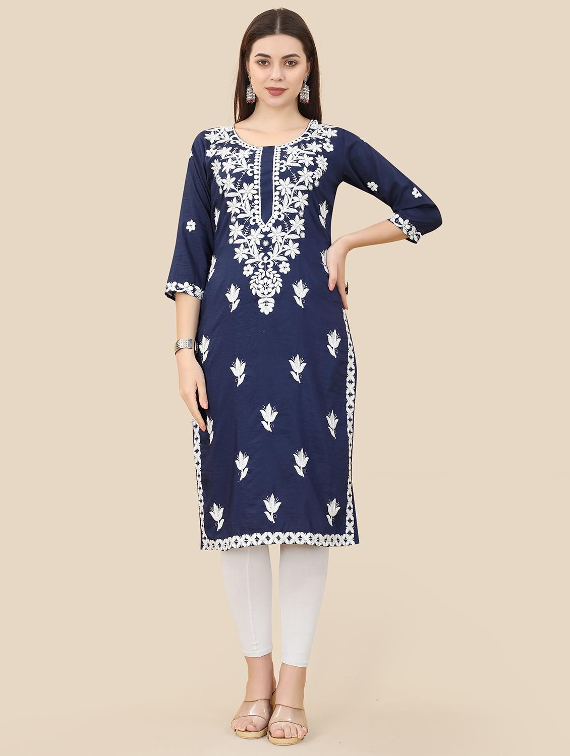women's straight kurta - 20098437 - Zoom Image - 0