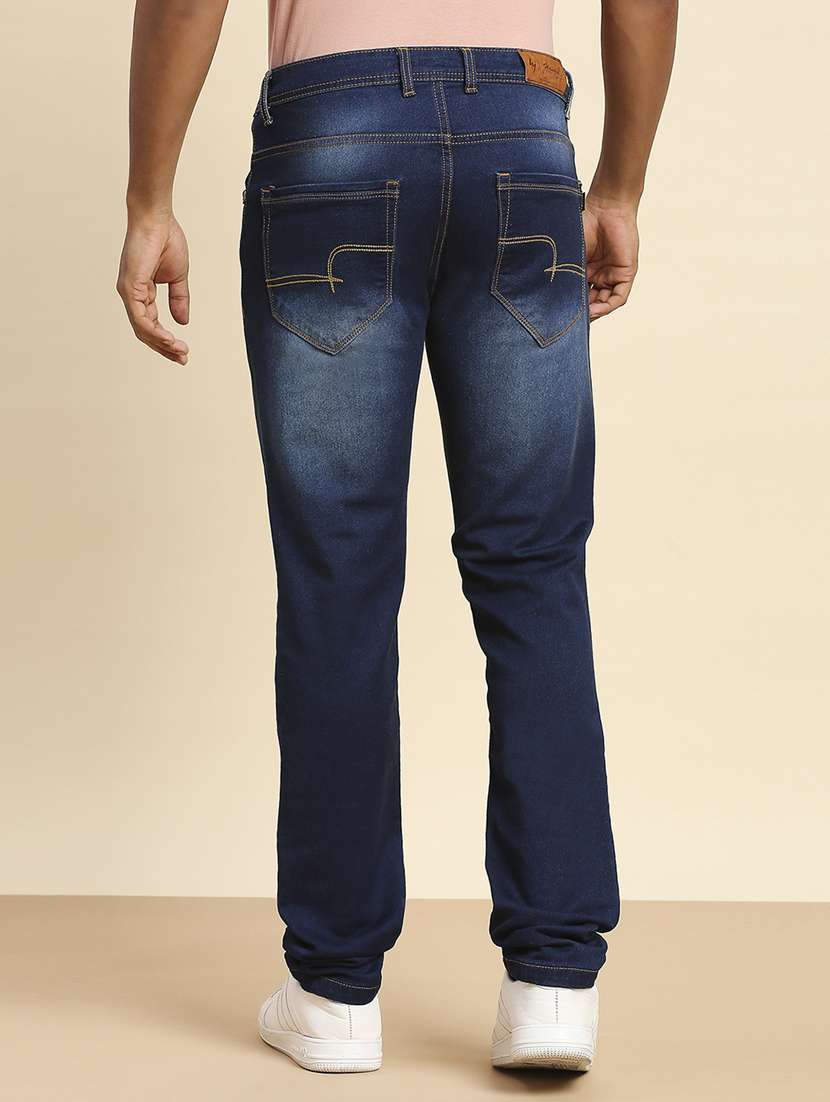 mens bootcut fit plain jeans - 20099570 - Standard Image - 3