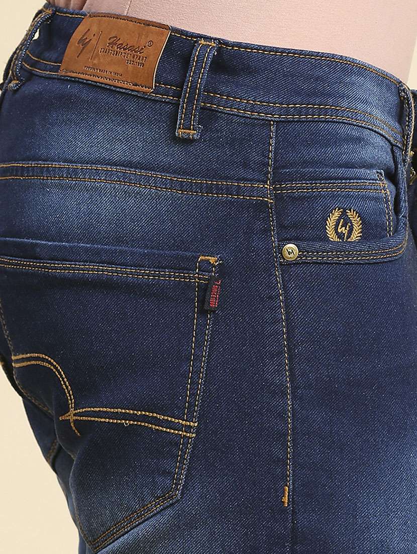 mens bootcut fit plain jeans - 20099570 - Standard Image - 5