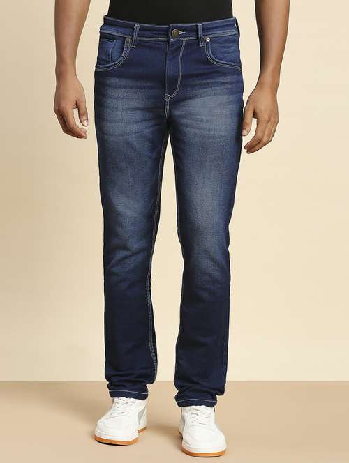 mens slim fit plain jeans - 20099573 -  Standard Image - 0
