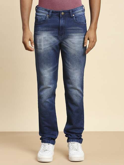 mens slim fit plain jeans - 20099575 -  Standard Image - 0