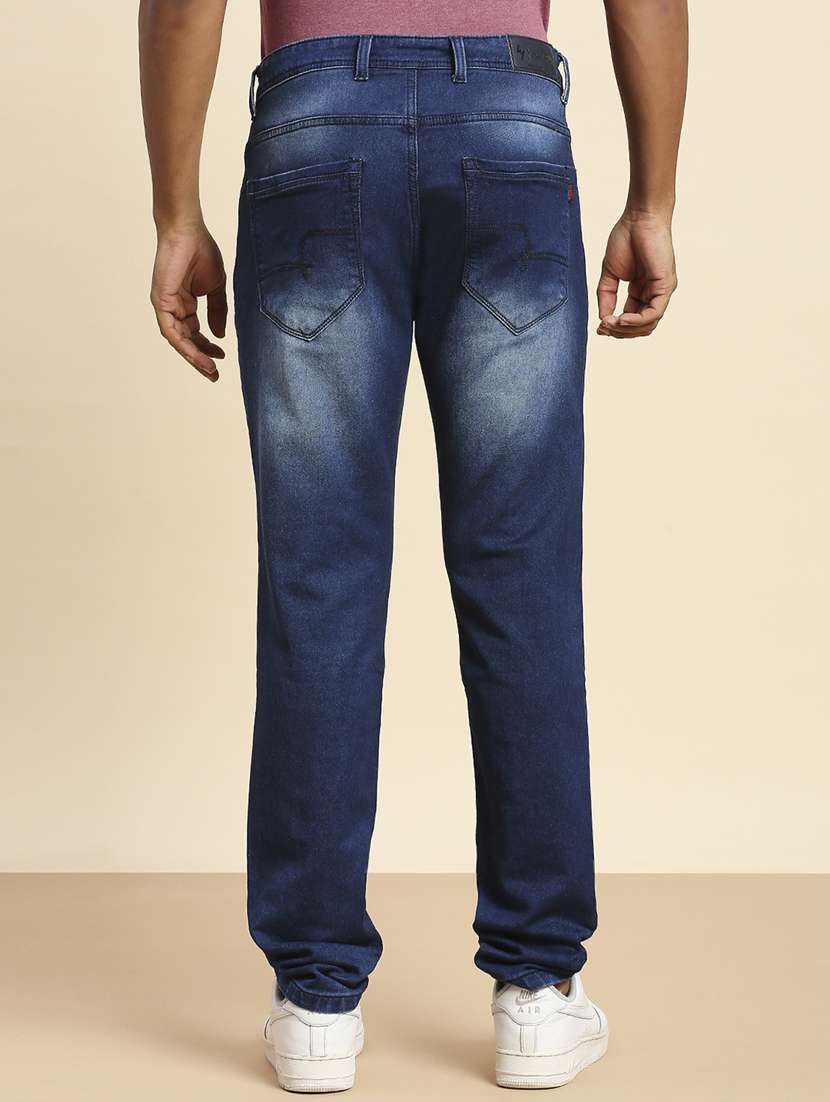 mens slim fit plain jeans - 20099575 -  Standard Image - 3