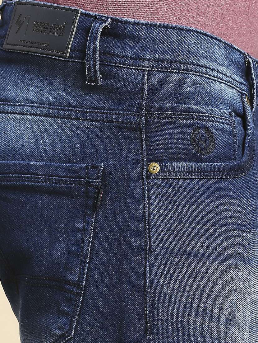mens slim fit plain jeans - 20099575 -  Standard Image - 5