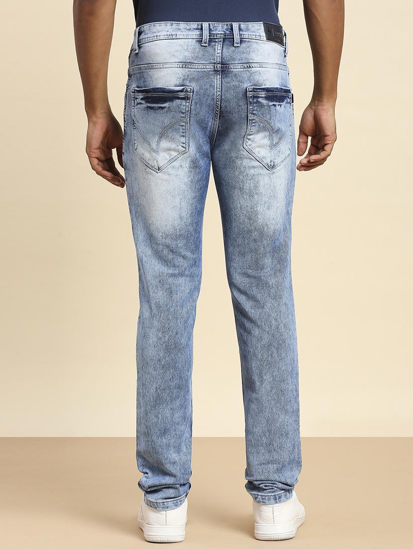 mens slim fit plain jeans - 20099576 - Standard Image - 3