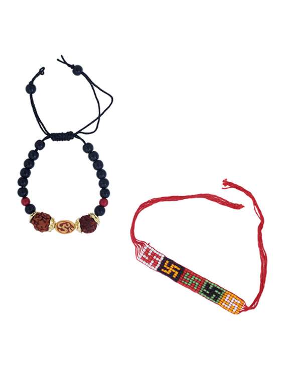 rakhi combo with silver coin - 20101956 -  Standard Image - 8