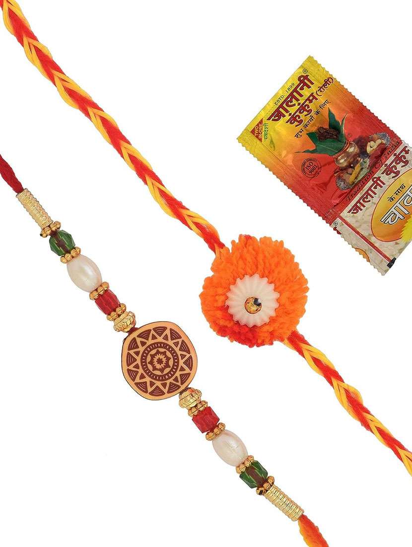 rakhi combo with silver coin - 20101958 - Zoom Image - 0