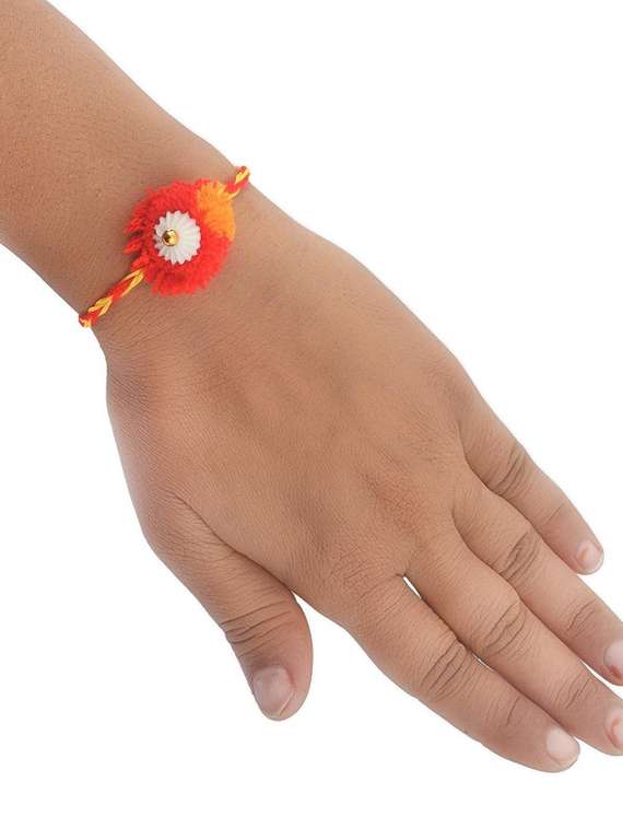 rakhi combo with silver coin - 20101958 - Standard Image - 3
