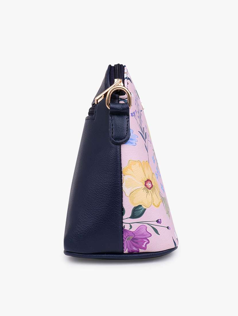 printed leatherette sling bag - 20102678 - Standard Image - 5