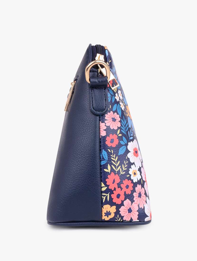 printed leatherette sling bag - 20102679 - Standard Image - 5
