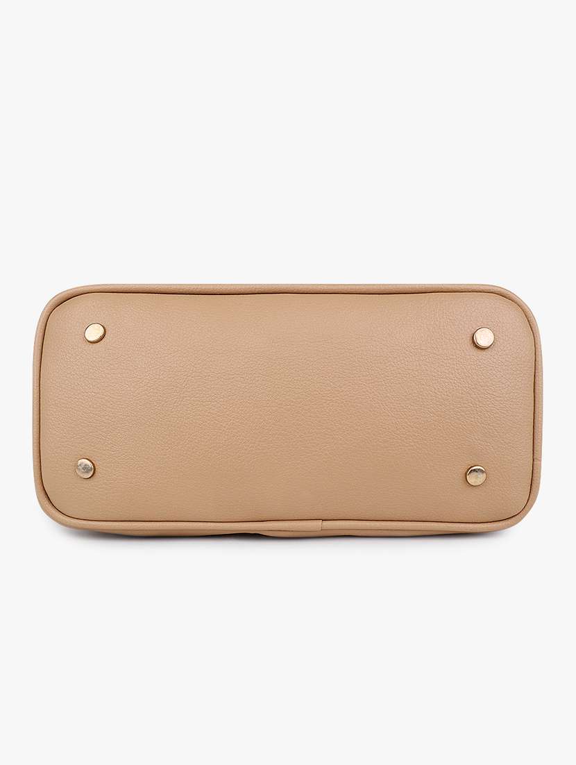 beige leatherette (pu) sling bag - 20102680 - Standard Image - 5