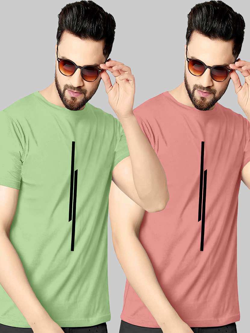 pack of 2 printed t shirts