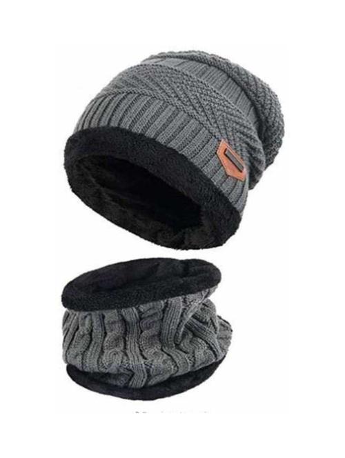 unisex beanie cap with neck warmer  - 20113595 -  Standard Image - 0