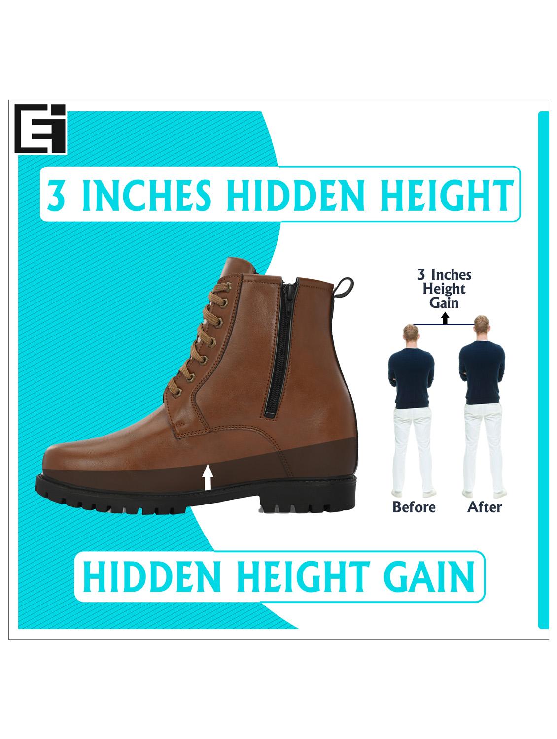 tan lace up high ankle boot - 20115215 - Standard Image - 5