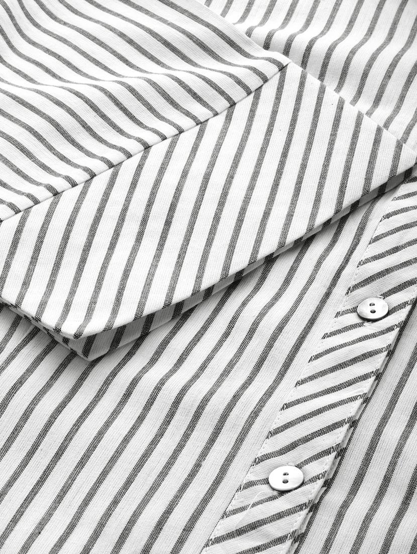 white stripes plus shirt - 20115693 - Standard Image - 5