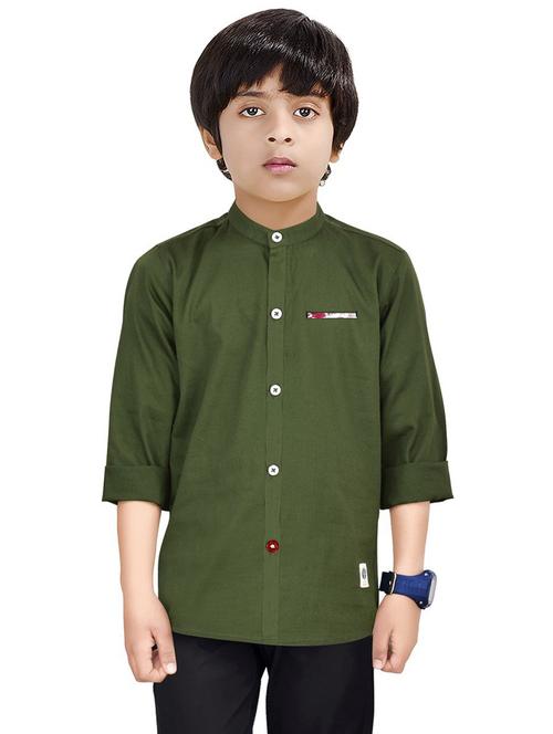 boys solid top and bottom full length set - 20115813 - Standard Image - 0