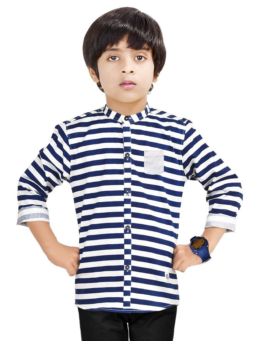 boys cotton top and bottom full length set - 20116109 - Zoom Image - 0