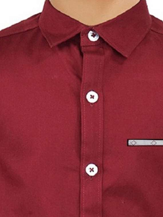 red solid full length twin sets - 20116566 -  Standard Image - 3