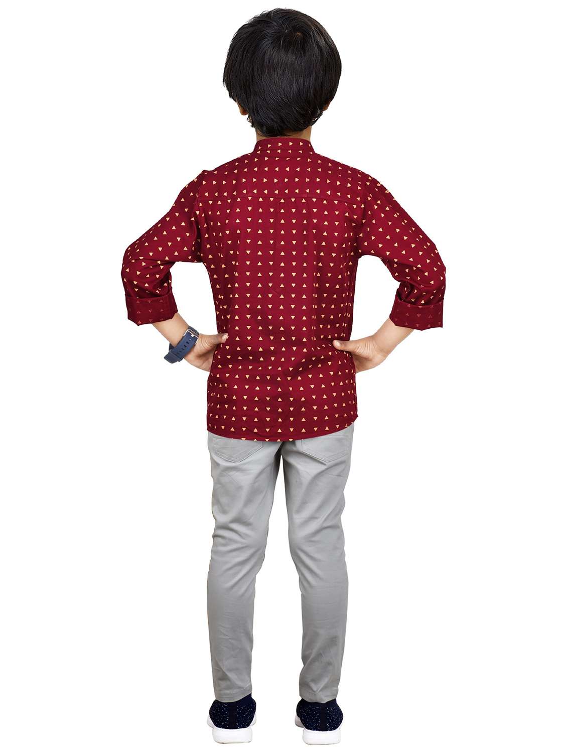 boys printed top and bottom full length set - 20116571 -  Standard Image - 3