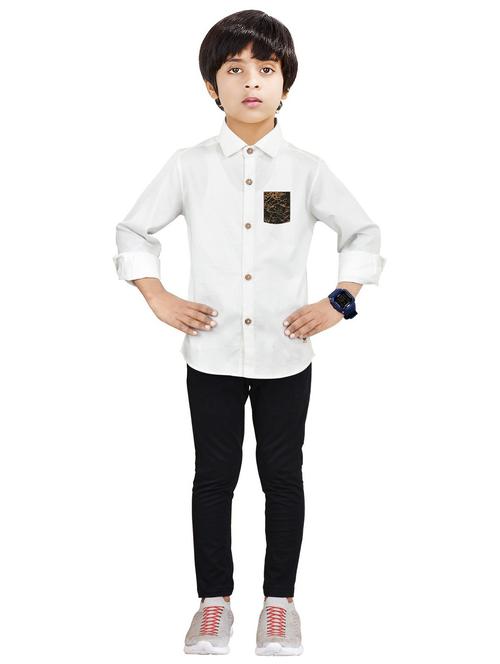 boys solid top and bottom full length set - 20116612 - Standard Image - 0