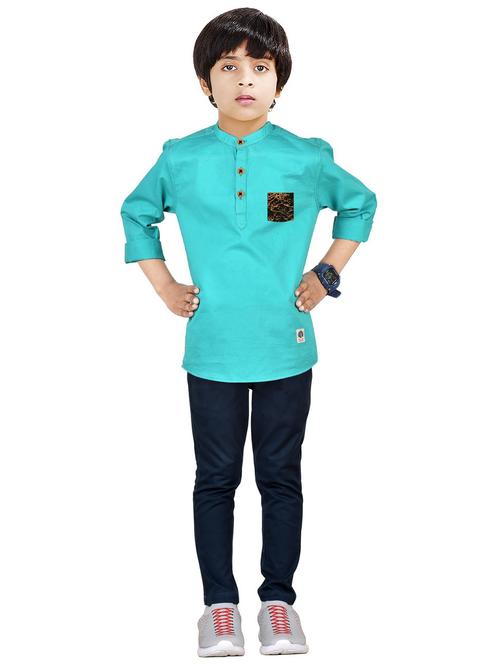 boys solid top and bottom full length set - 20116613 -  Standard Image - 0