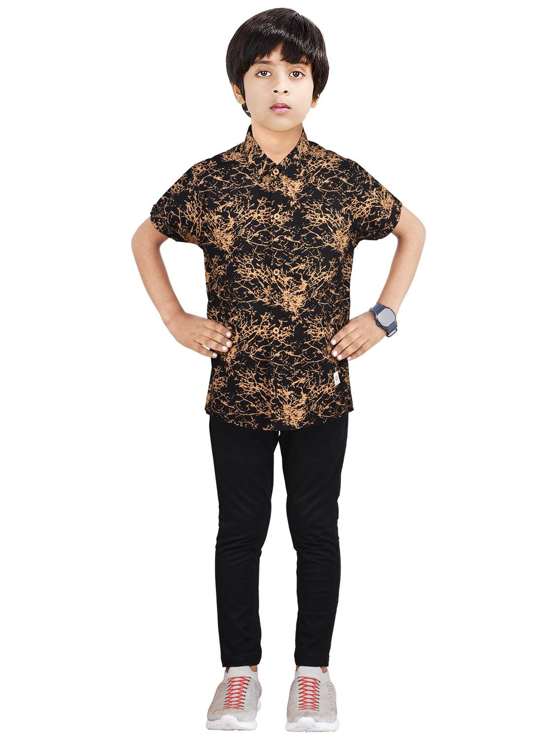 boys printed top and bottom full length set - 20116631 -  Zoom Image - 0
