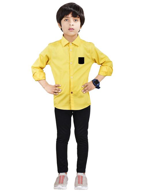boys cotton full length twin set - 20116760 - Standard Image - 0
