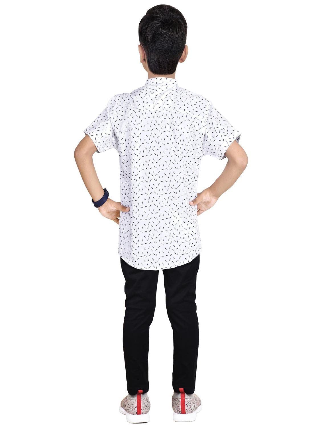 boys printed top and bottom full length set - 20116959 - Standard Image - 3