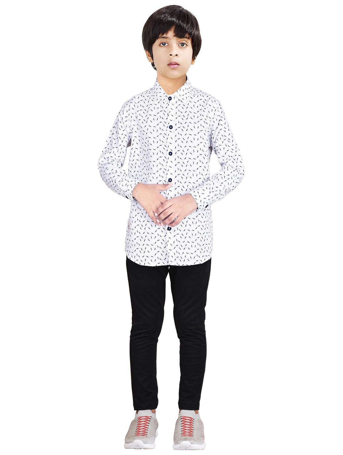 boys printed top and bottom full length set - 20116974 -  Zoom Image - 0